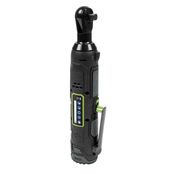 Sealey Cordless Ratchet Wrench 45Nm 3/8"Sq Drive 10.8V 2Ah SV10.8 Series Sealey - Dynamic Drive