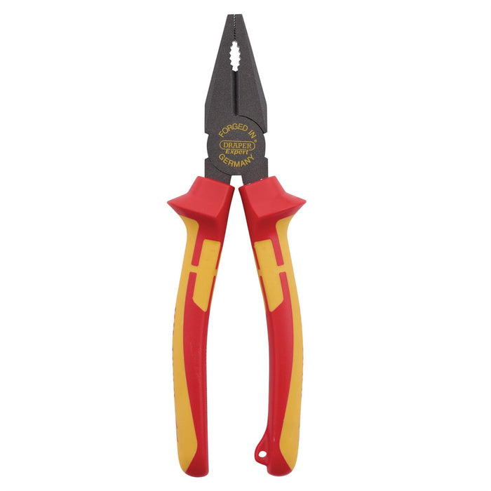 Draper XP1000 VDE Combination Pliers, 200mm, Tethered 99063 Draper - Dynamic Drive