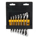 Silverline Stubby Ratchet Spanner Set 7pce 8 - 19mm Silverline - Dynamic Drive