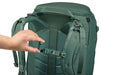 Thule Landmark 60L Women's travel pack hazy green Thule - Dynamic Drive