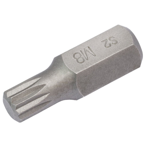 Draper M8 x 30mm Spline 10mm Insert Bit for Mechanic's Bit Sets 33341 Draper - Dynamic Drive