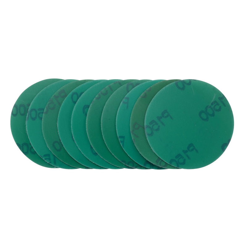 Draper Wet and Dry Sanding Discs with Hook and Loop, 75mm, 1500 Grit (Pack of 10 Draper - Dynamic Drive