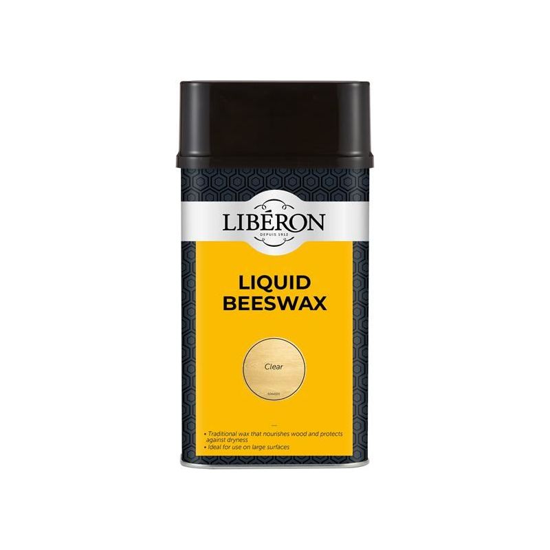 Liberon Liquid Beeswax Clear 1 litre Liberon - Dynamic Drive