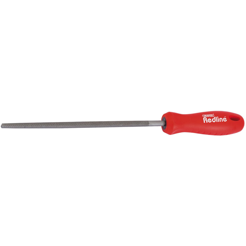 Draper Second Cut Round File, 200mm 80544 Draper - Dynamic Drive