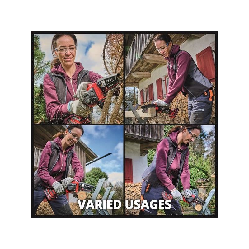 Einhell GE-PS 18/15 Li BL-Solo Power X-Change Pruning Chain Saw 18V Bare Unit Einhell - Dynamic Drive