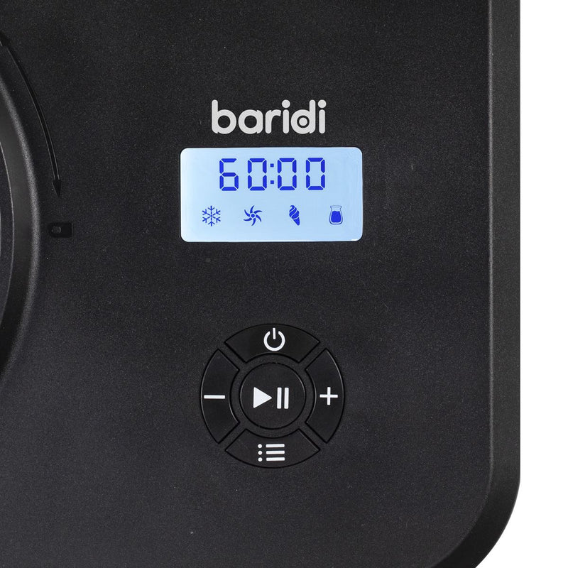 Baridi Automatic Churning Ice Cream Machine 1.5L - Black DH240 Baridi - Dynamic Drive