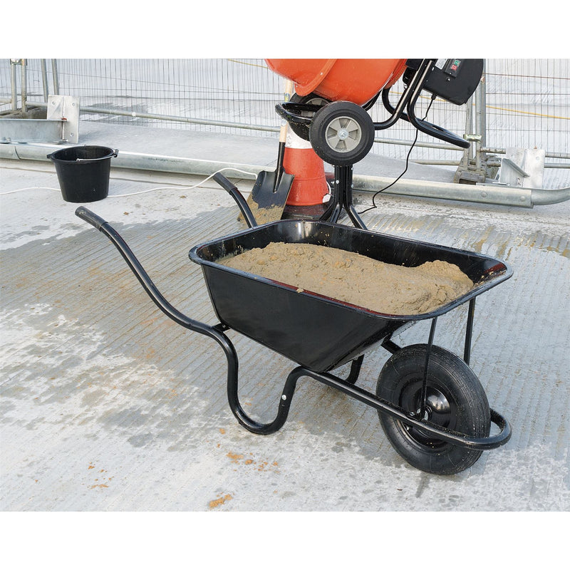 Draper Metal Tray Contractors Wheelbarrow, 85L 82755 Draper - Dynamic Drive