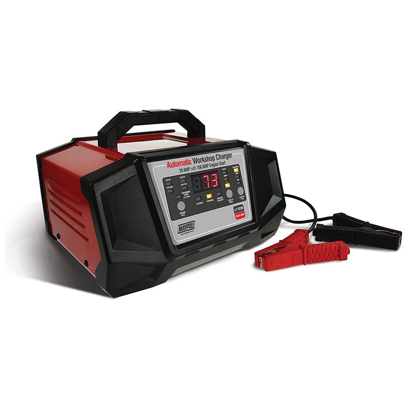 Smart Battery Charger 150 Amp Start for 12 / 24V Lead Acid AGM GEL Electronic Maypole  - Dynamic Drive
