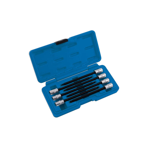 Laser Long Tamperproof Ball End Star Socket Bit Set 1/4"D 7pc 5661 Laser - Dynamic Drive