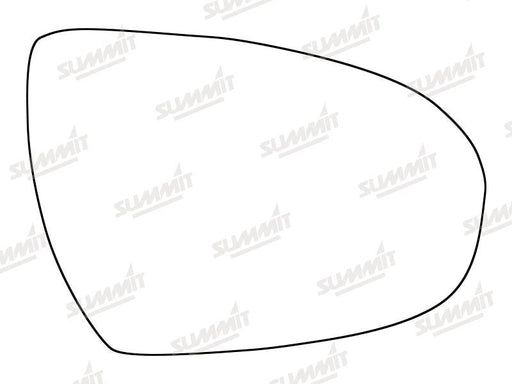 Summit Stick-On Standard Mirror Glass fits Hyundai Tucson 15 on RHS Summit - Dynamic Drive