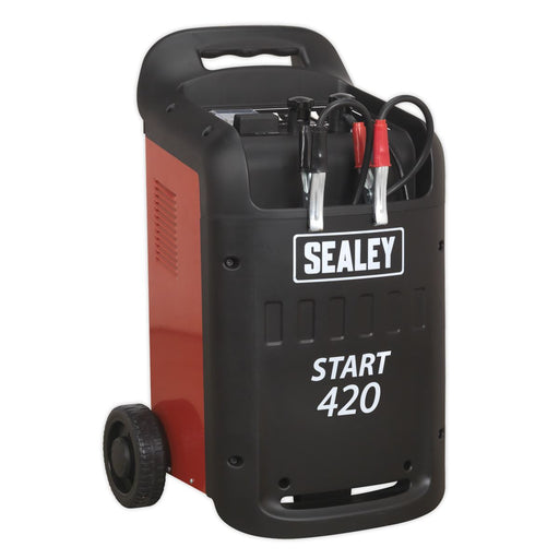 Sealey START420 230V 12/24V Battery Starter/Charger Car Van 420/60Amp Sealey  - Dynamic Drive