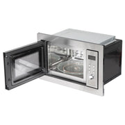 Baridi Integrated Microwave Oven with Grill 25L Capacity 900W - Stainless Steel Baridi - Dynamic Drive