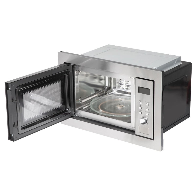 Baridi Integrated Microwave Oven with Grill 25L Capacity 900W - Stainless Steel Baridi - Dynamic Drive