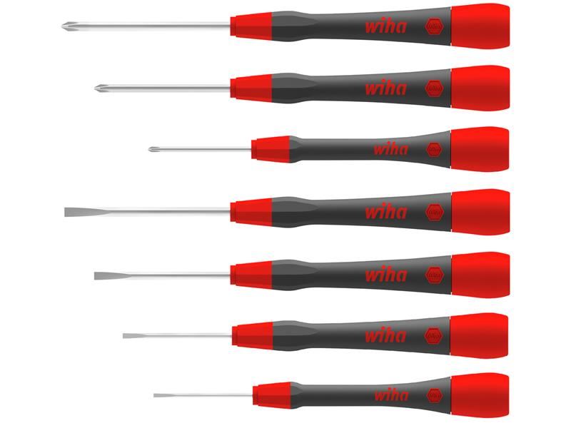 Wiha PicoFinish® SL/PH Fine Screwdriver Set, 7 Piece Wiha - Dynamic Drive