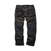 Scruffs Worker Plus Trousers Black 33R Scruffs - Dynamic Drive
