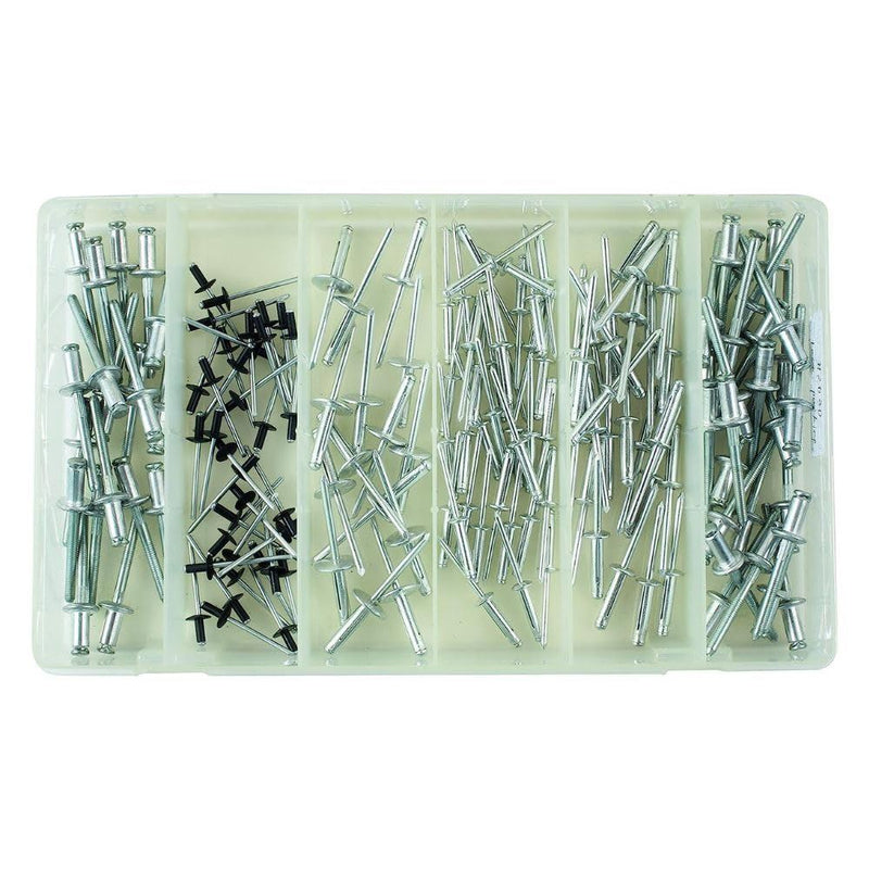 Connect Assorted Metal Trim Rivets 150pc 35996 Tool Connection - Dynamic Drive