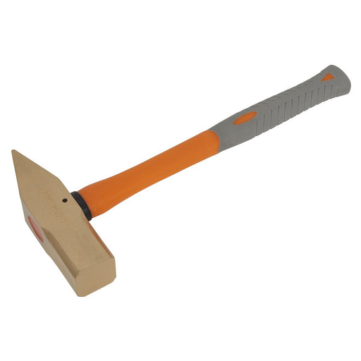 Sealey Cross Pein Engineer's Hammer 4.4lb Non-Sparking NS080 Sealey - Dynamic Drive