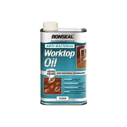 Ronseal Anti-Bacterial Worktop Oil 1 litre Ronseal - Dynamic Drive