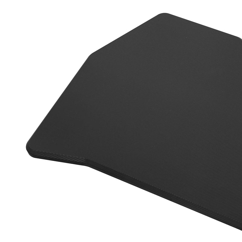 Dellonda Rectangular Desktop 1400 x 700mm - Carbon Fibre Effect DH22 Dellonda - Dynamic Drive