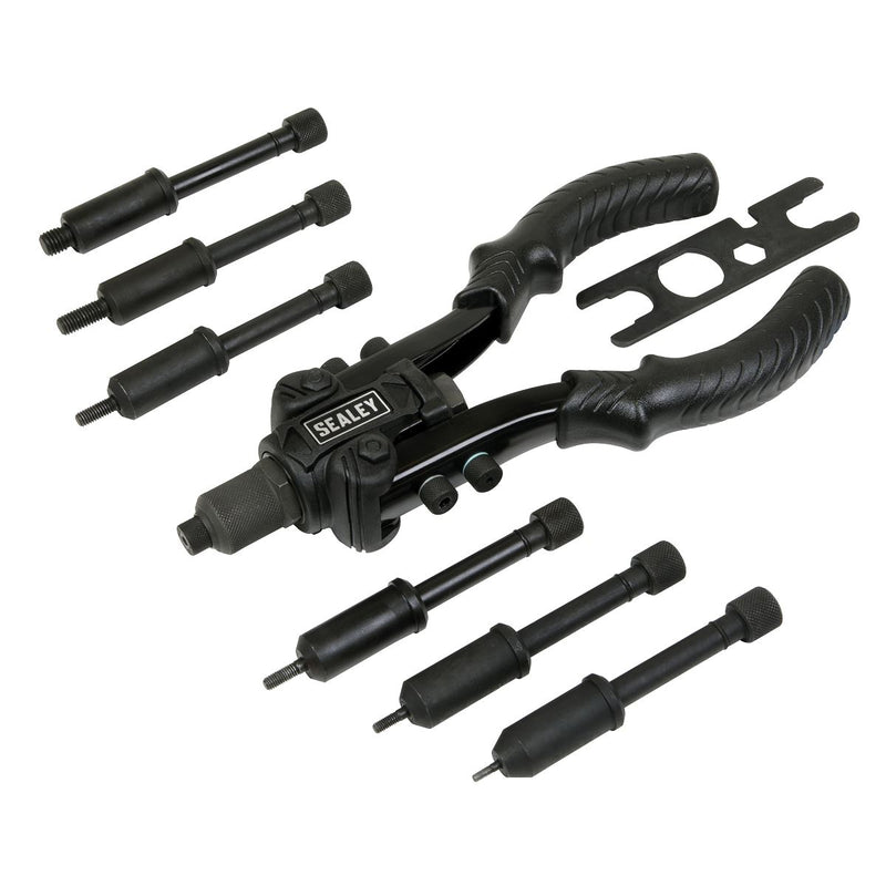 Sealey 2-in-1 Heavy-Duty Compact Riveter AK3989 Sealey - Dynamic Drive