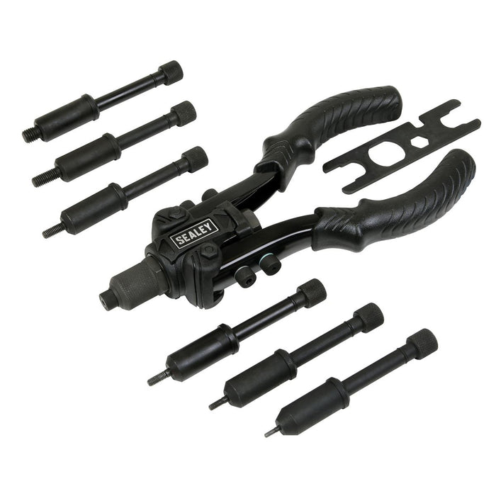 Sealey 2-in-1 Heavy-Duty Compact Riveter AK3989 Sealey - Dynamic Drive