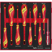 Teng Tools Insulated Screwdriver Set Mixed FOAM2 9 Pieces Teng Tools - Dynamic Drive