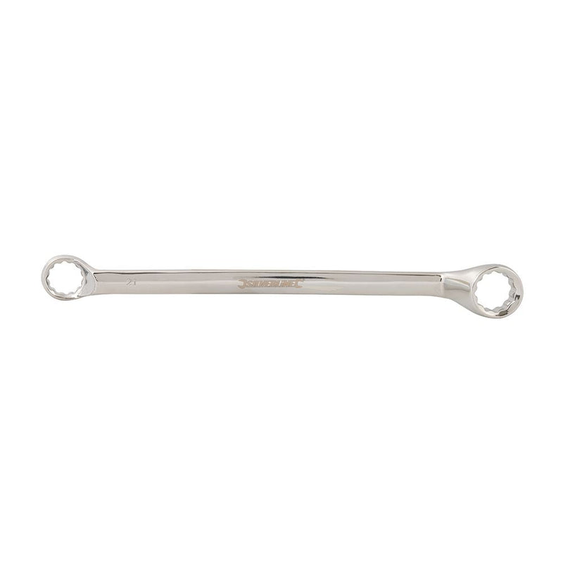 Silverline Deep Offset Ring Spanner 21 x 23mm Silverline - Dynamic Drive