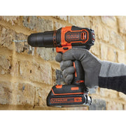 Black + Decker BCD700S1K 2 Gear Combi Drill 18V 1 x 1.5Ah Li-ion BLACK + DECKER - Dynamic Drive