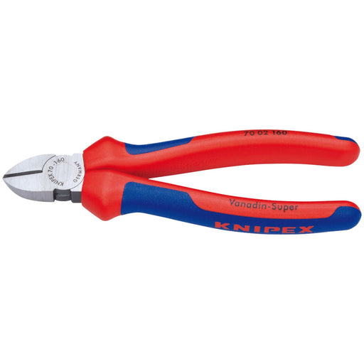 Draper Knipex 70 02 160SB Heavy Duty Diagonal Side Cutter, 160mm 55499 Draper - Dynamic Drive