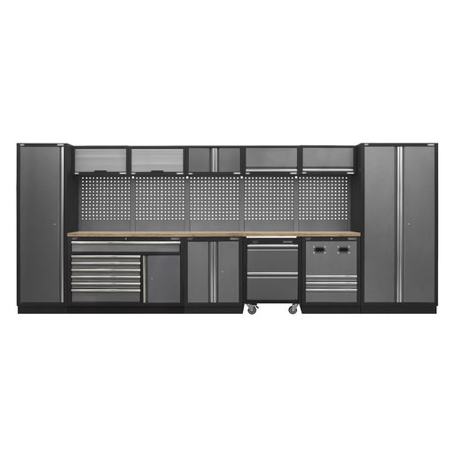 Superline Pro Superline PRO Storage System with Pressed Wood Worktop 4.9m Superline Pro - Dynamic Drive