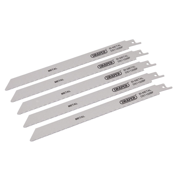 Draper Bi-metal Reciprocating Saw Blades for Metal Cutting, 225mm, 14tpi (Pack o Draper - Dynamic Drive