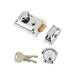 Yale Locks P77 Traditional Nightlatch 60mm Backset Chrome Finish Visi Yale Locks - Dynamic Drive