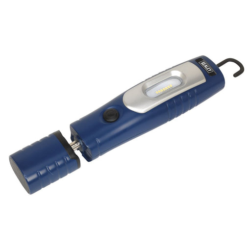 Sealey Blue Rechargeable 360° Inspection Lamp 7 SMD+3W LED Lithium-ion Sealey  - Dynamic Drive