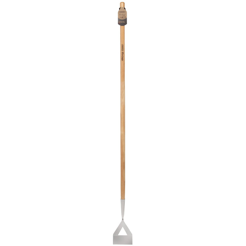 Draper Heritage Stainless Steel Dutch Hoe with Ash Handle 99019 Draper - Dynamic Drive