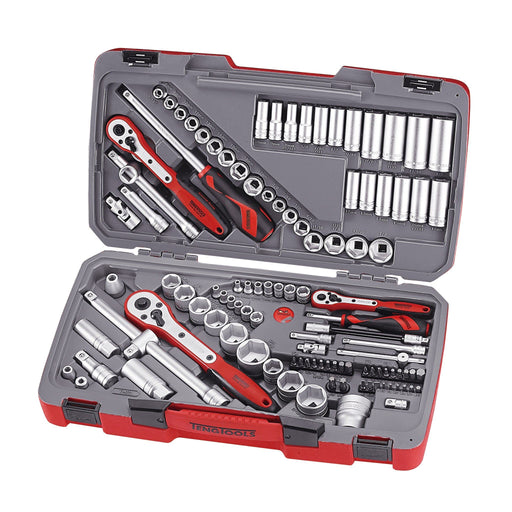 Teng Tools MECCA PRO 1/4", 3/8" & 1/2" Socket Set mm/AF 111 Pieces Teng Tools - Dynamic Drive