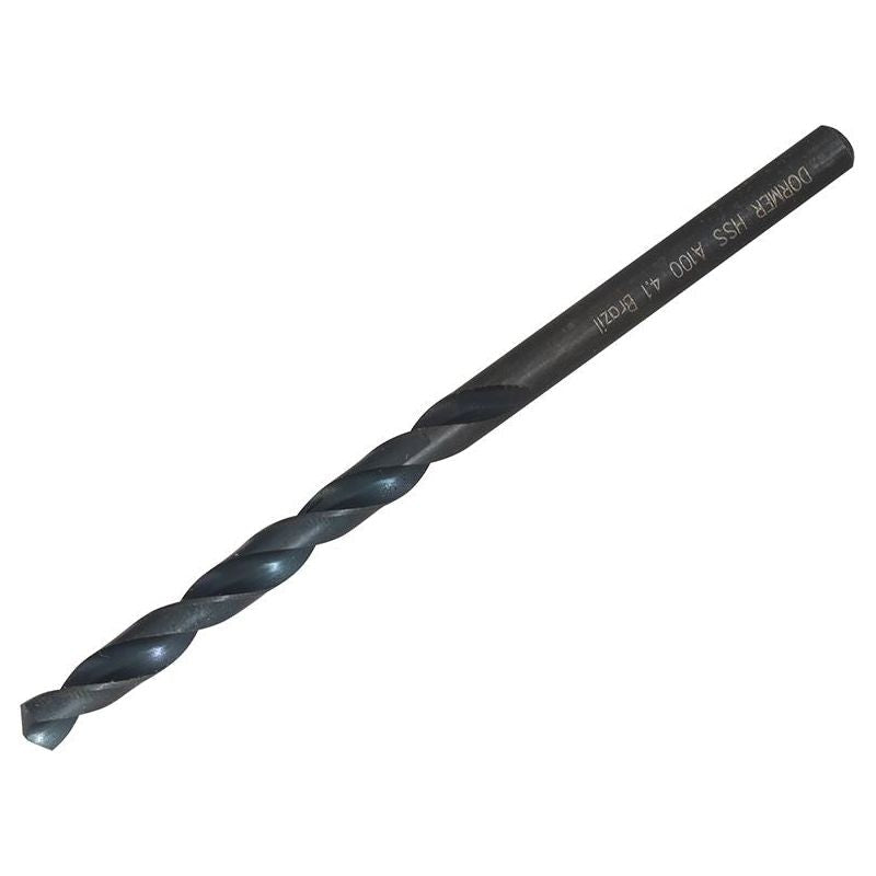 Dormer A100 HSS Jobber Drill Bit 4.10mm OL:75mm WL:43mm Dormer - Dynamic Drive