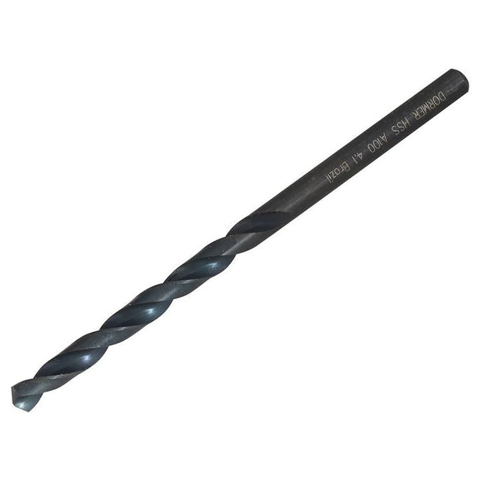 Dormer A100 HSS Jobber Drill Bit 4.10mm OL:75mm WL:43mm Dormer - Dynamic Drive