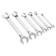 Seigen by Sealey Flare Nut Spanner Set 6pc Metric S0767 Seigen by Sealey  - Dynamic Drive