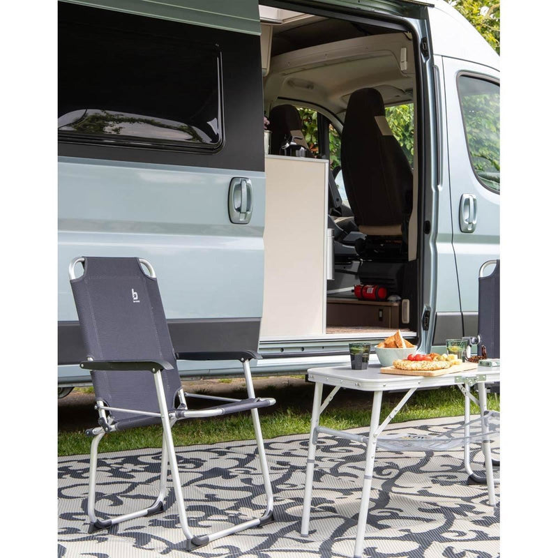 Bo-Camp Chair Copa Rio L Aluminium Graphite Bo-Camp - Dynamic Drive