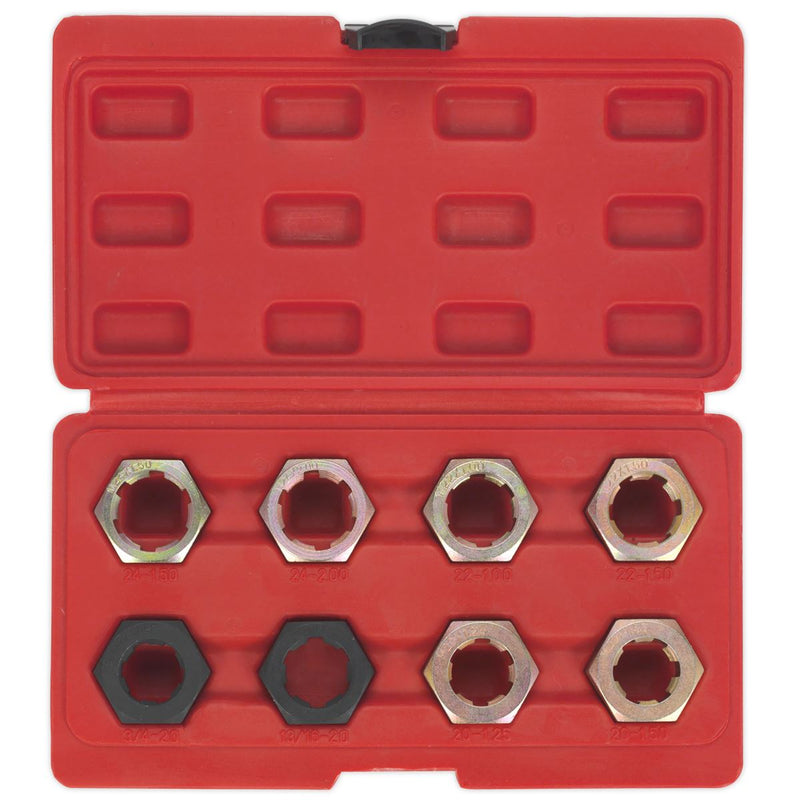 Sealey CVJ Thread Chaser Set 8pc VS715 Sealey - Dynamic Drive