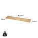 Draper BUNKER Modular Hardwood Worktop, 2040mm 33192 Draper - Dynamic Drive