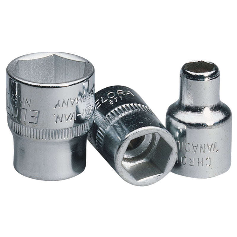 Draper Elora Hexagon Socket, 3/8" Sq. Dr., 6mm 25820 Draper - Dynamic Drive