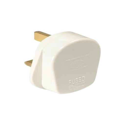 Smj White Fused Plug 13A (Trade Pack 20) SMJ - Dynamic Drive