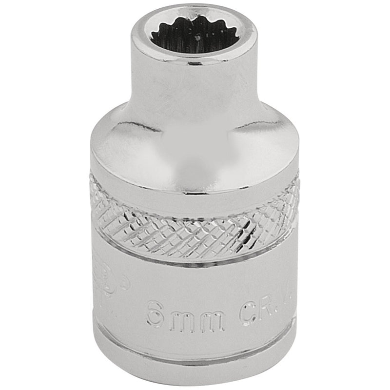 Draper HI-TORQ 12 Point Socket, 3/8" Sq. Dr., 6mm 32766 Draper - Dynamic Drive