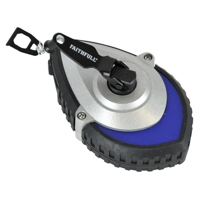 Faithfull Aluminium Chalk Line 30m Faithfull - Dynamic Drive