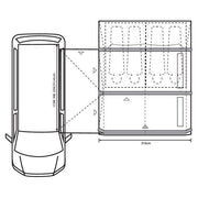 Outdoor Revolution Movelite T3E PC Driveaway Air Awning Lowline(180cm-220cm) Outdoor Revolution - Dynamic Drive