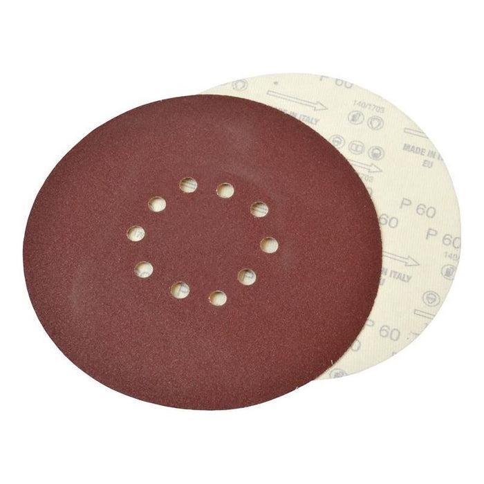 Faithfull Dry Wall Sanding Disc for Flex Machines 225mm Assorted (Pack 10) Faithfull - Dynamic Drive