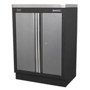 Sealey Modular 2 Door Floor Cabinet 680mm APMS52 Sealey - Dynamic Drive