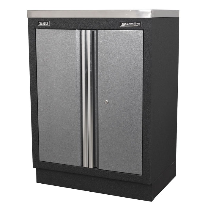 Sealey Modular 2 Door Floor Cabinet 680mm APMS52 Sealey - Dynamic Drive