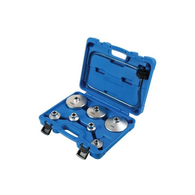 Laser Oil Filter Wrench Set 8pc 6932 Laser - Dynamic Drive